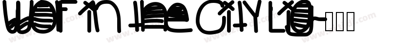 Wolf in the City Lig字体转换